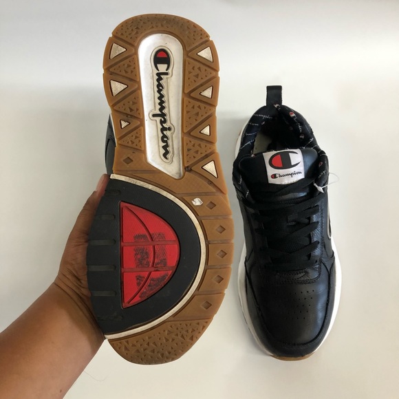 Champion men’s classic sneakers black size 10 - Picture 7 of 11